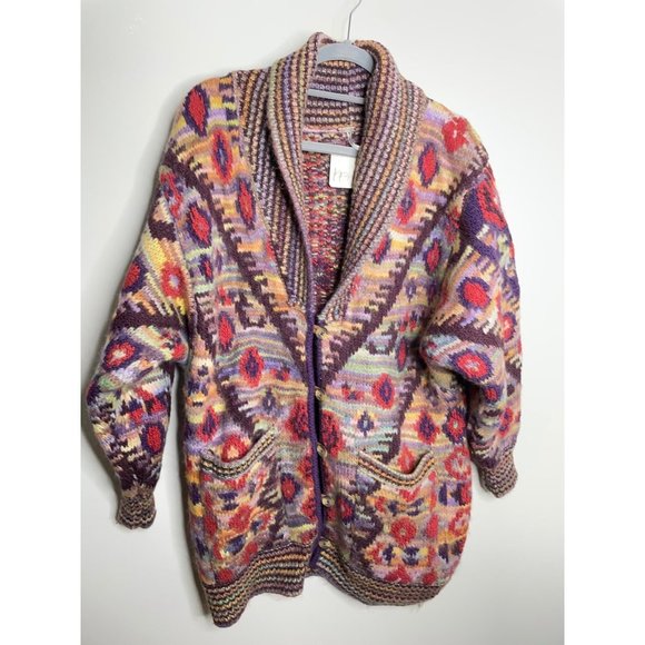 Free People Home On The Range Cardi Sweater Cardigan Oversized Size S NWT $398 - Picture 4 of 10